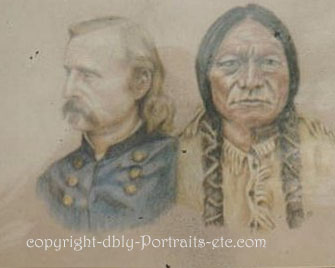 Custer & Sitting Bull
